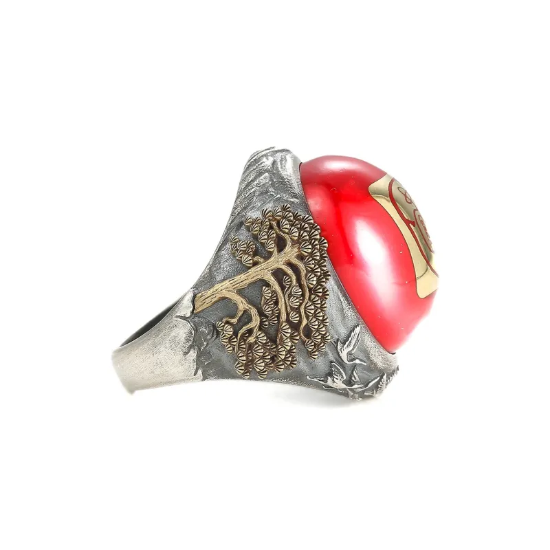 Ruibeila 990 Silver Rings Men's-2
