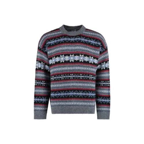 WOOLRICH Fair Isle Crew Neck Jumper