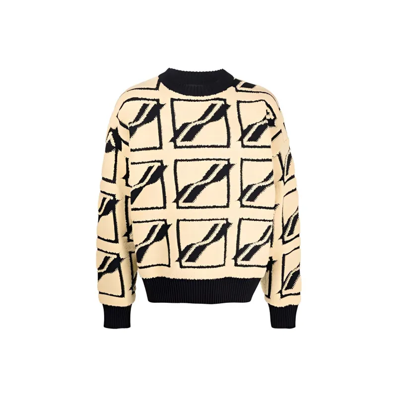 WE11DONE Sweaters Men Beige-0