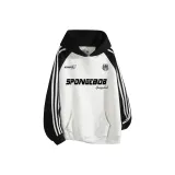 White Heather Gray & Black Sleeves
