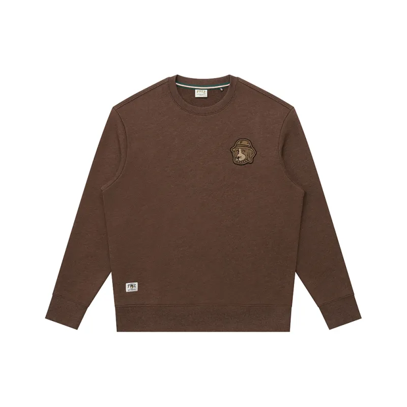 HAZZYS Sweatshirt Gift Box Sets Men's Maillard Style Caramel-4