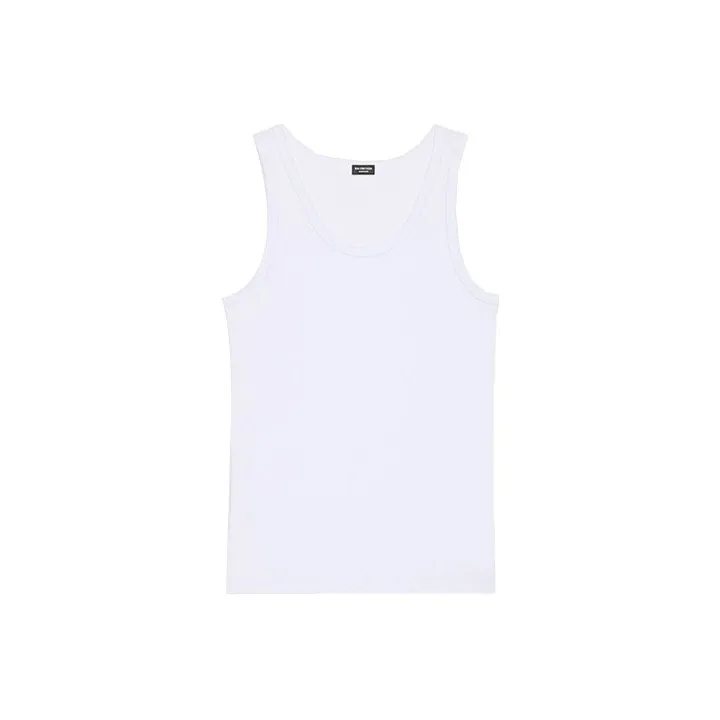 Balenciaga Tank Tops Men's White-0