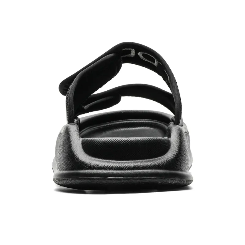 ΛOLUNKΛ Abrasion Resistant Slide Slippers Men's Black-2