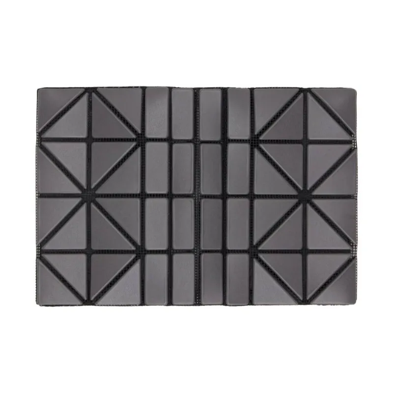 ISSEY MIYAKE Polyester Card Holder Men's Charcoal Gray-2