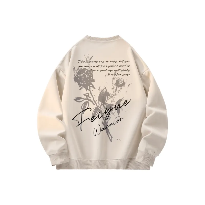 Feiyue Crew Neck Sweatshirt Without Hood Unisex-35
