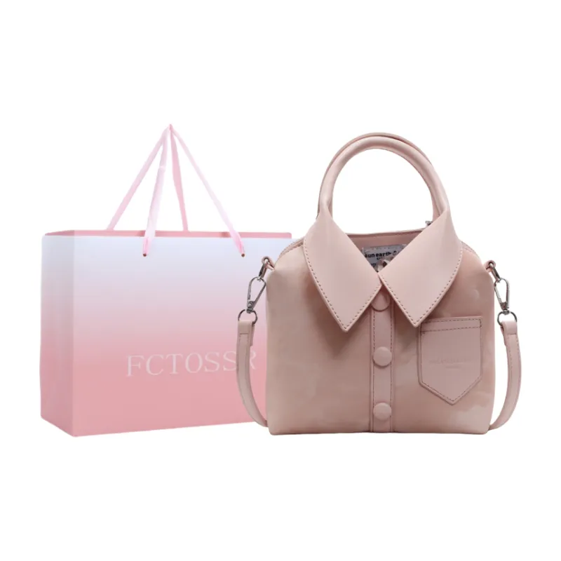 FCTOSSR PU Handbag Women's Khaki/Silver/Black/Pink/White-24