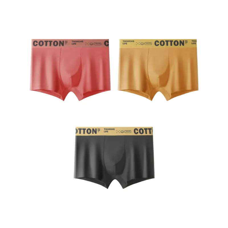 NOME Underpants Men's 1 Pack Orange Red-12