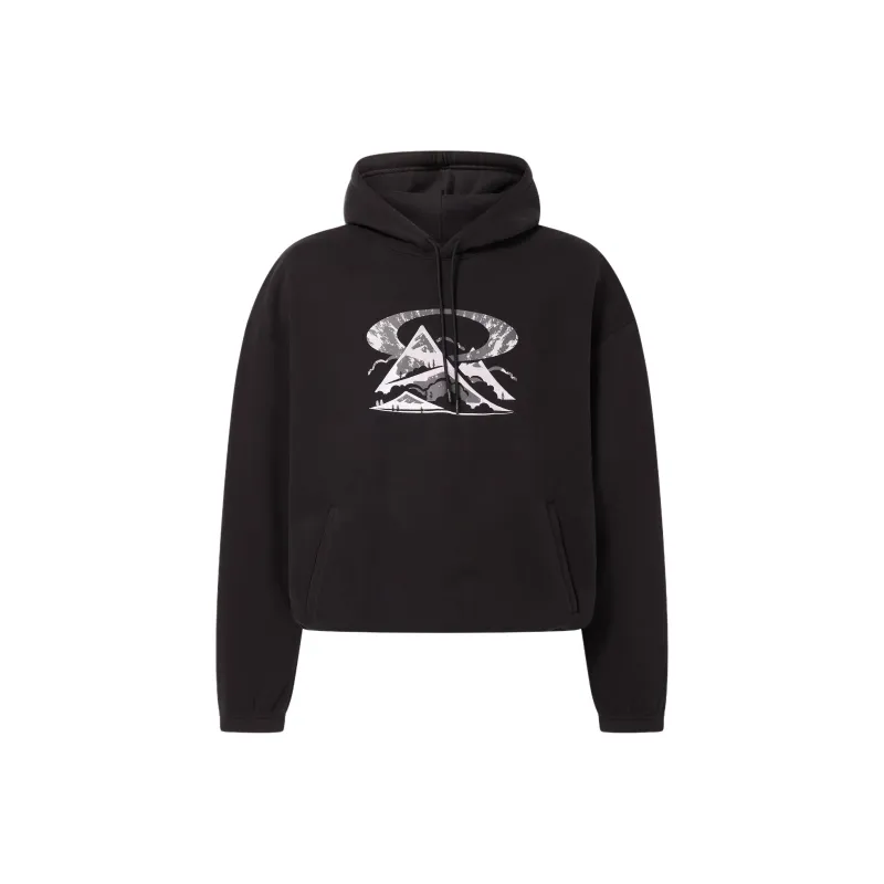 Oakley Summit Peak Hoodie Sweatshirt Men's Black-0