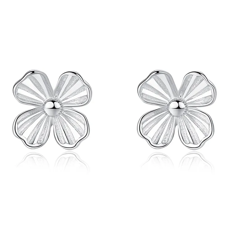 Zoo Jewel S925 Silver Stud Earrings Women's-0