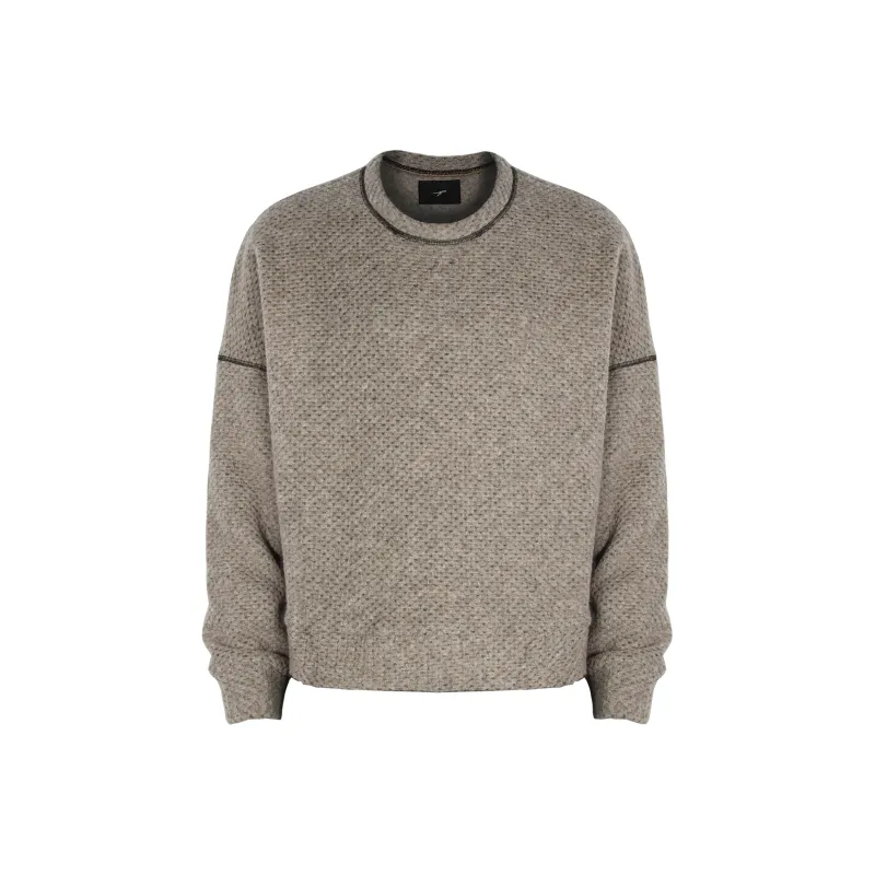 The Last Redemption FW21 Sweater Unisex Light Gray-0