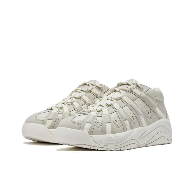 KSWISS Low Top Skateboard Shoes Women's Polar Gray-1