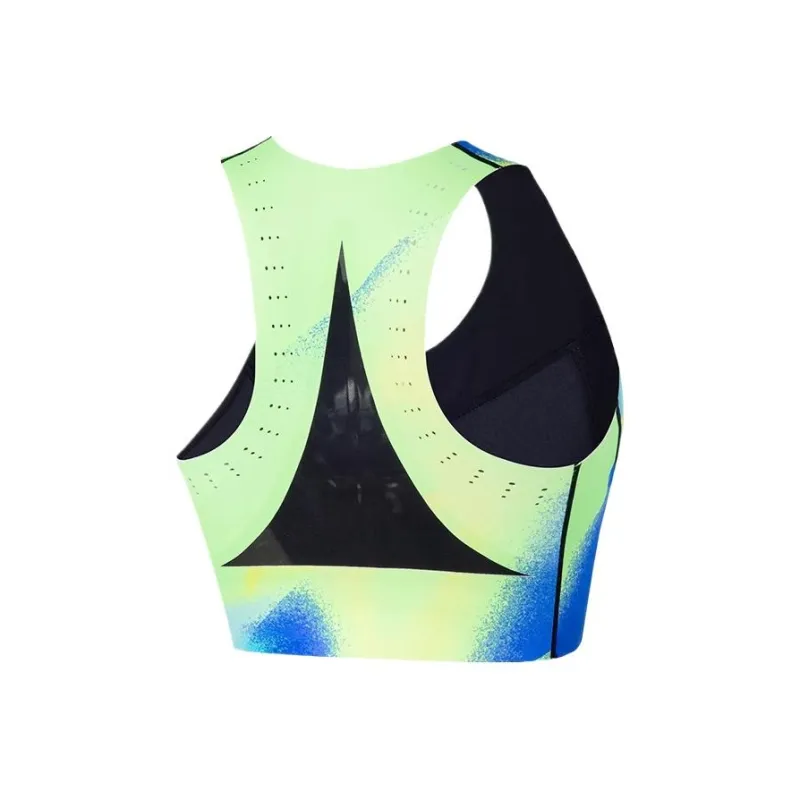 Brooks SS25 Sport Vests Women's Green/Royal Blue-1