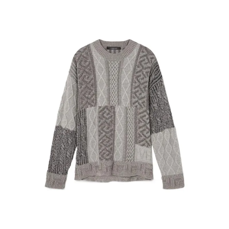 VERSACE Sweaters Men Gray-0