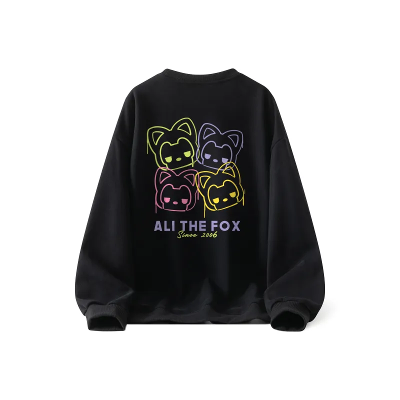 ALI THE FOX Sweatshirts Unisex-7