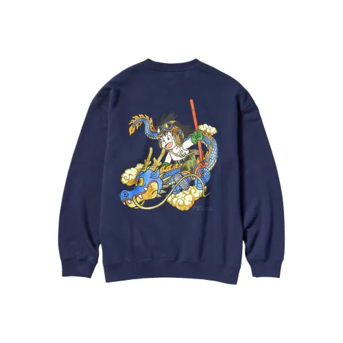 Dragon Ball X UNIQLO Dragon Ball Collaboration Sweatshirts Unisex Navy