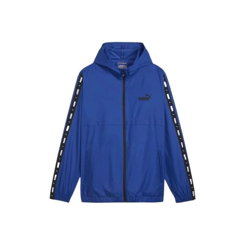 PUMA ESSENTIALS+ TAPE Jacket Men's Blue-0
