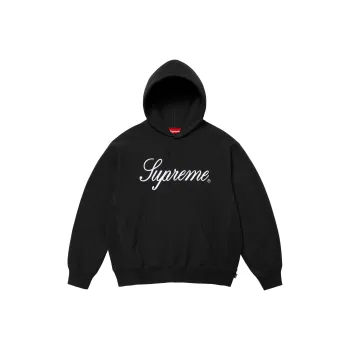 Supreme Embroidered Script Hooded Sweatshirt