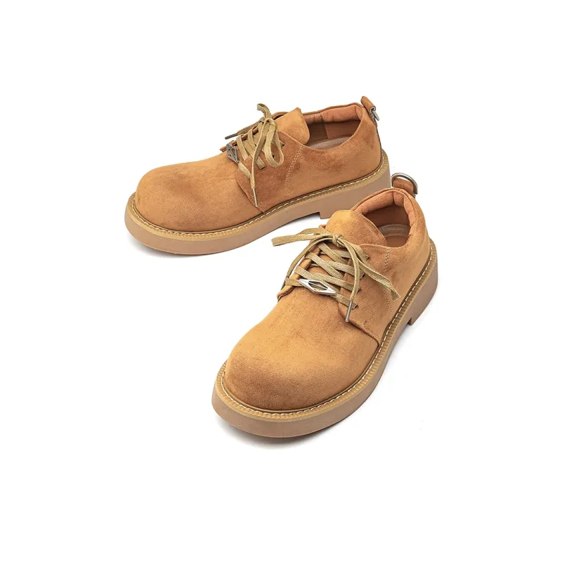 ΛOLUNKΛ Casual Shoes Men's Apricot-1