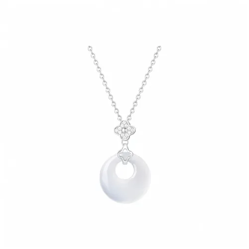 Emerald Chalcedony Necklaces Women's