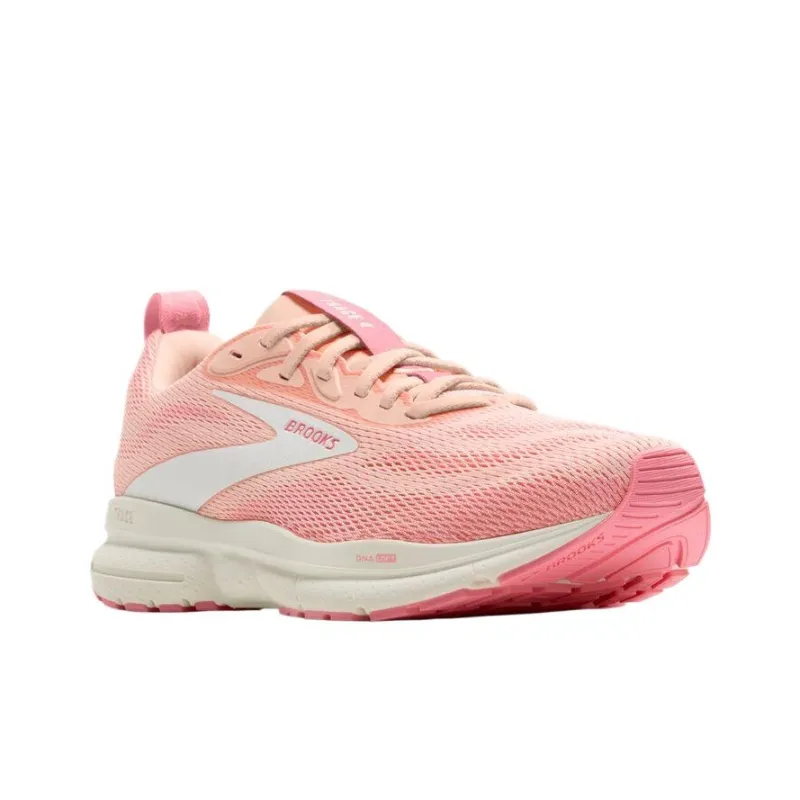 Brooks Trace 4 Tropical Peach Dianthus Grey Women's-1
