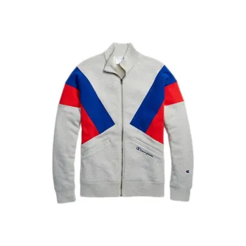 Champion Jacket US Version Unisex Light Gray