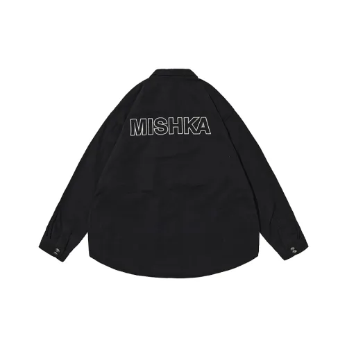 Mishkanyc 블랙 남성 셔츠