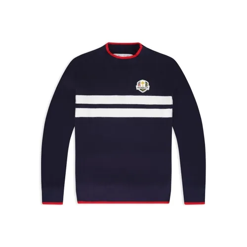 RYDER CUP Sweater Fall Men's Dark Blue