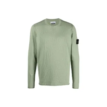 STONE ISLAND Sweaters Men Brown Green