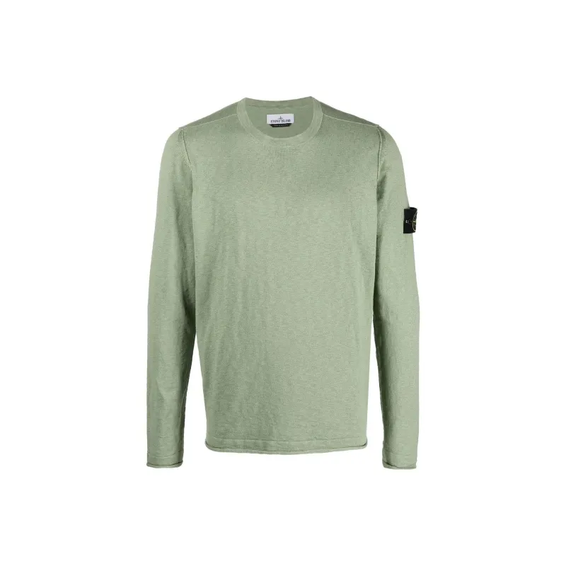STONE ISLAND Sweaters Men Brown Green-0