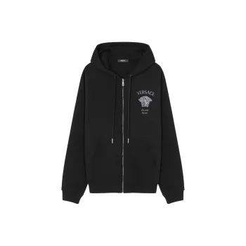 VERSACE Crystal Medusa Milano Hoodie