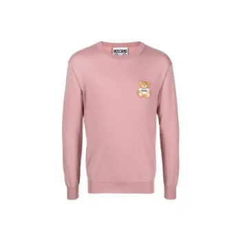 MOSCHINO Sweaters Men Pink
