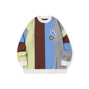 TVX Sweaters Unisex Blue Brown