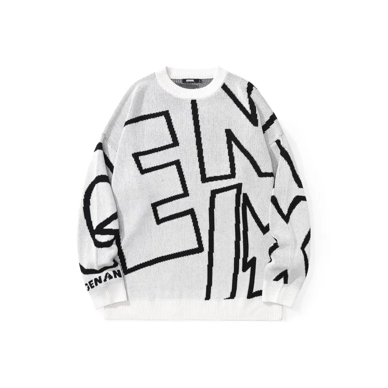GENANX Sweaters Unisex-4