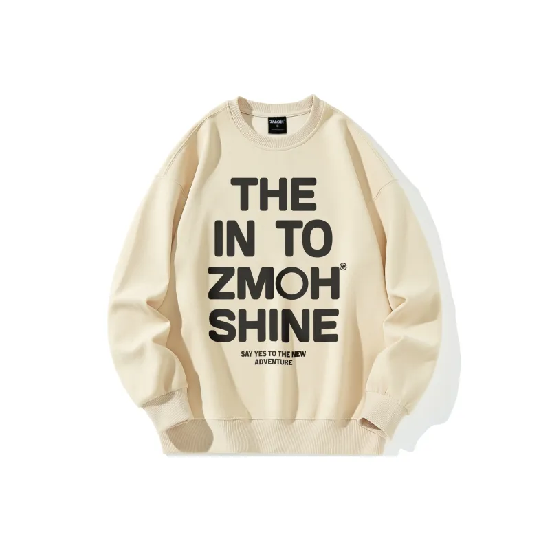ZMOH Crewneck Sweatshirt Unisex Couple's-4