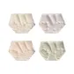 4-Pack[White+Blue+Nude Pink+Green]