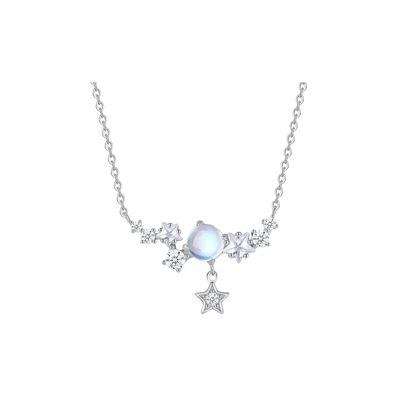 TIMEBOTTLE S925 Silver Necklaces Women's-0