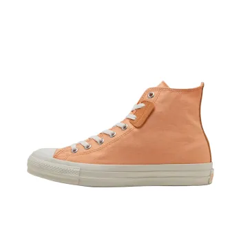 Converse All Star Anti Slip Wear Resistant High Top Canvas Shoes Unisex Orange