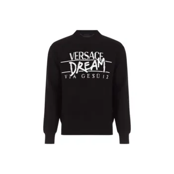 VERSACE Sweaters Men Black