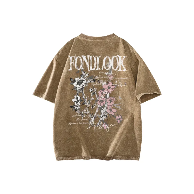 FONDLOOK T Shirts Unisex-4