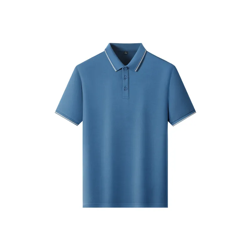H YXIANG Polo Shirts Men-12