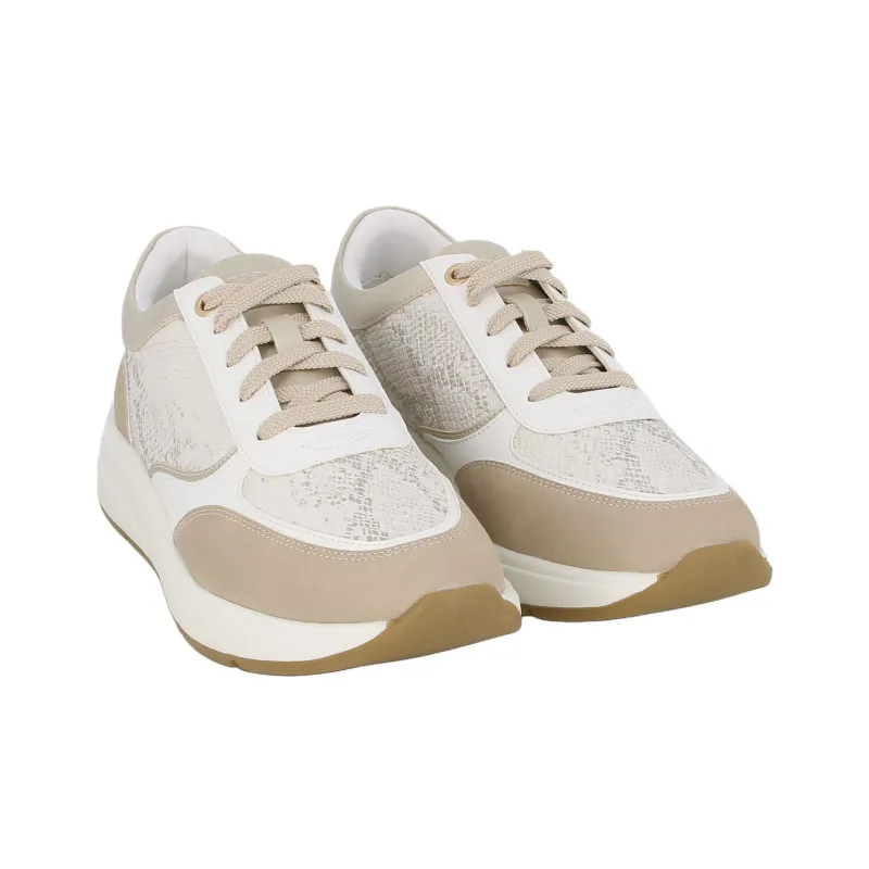 GEOX Cristael Low Top Casual Shoes Women's Beige Umber-2