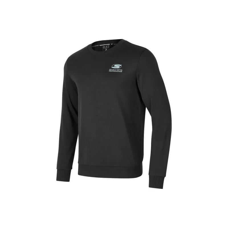 Skechers Basic Sports Series Sweatshirt Men's Carbon Black-0