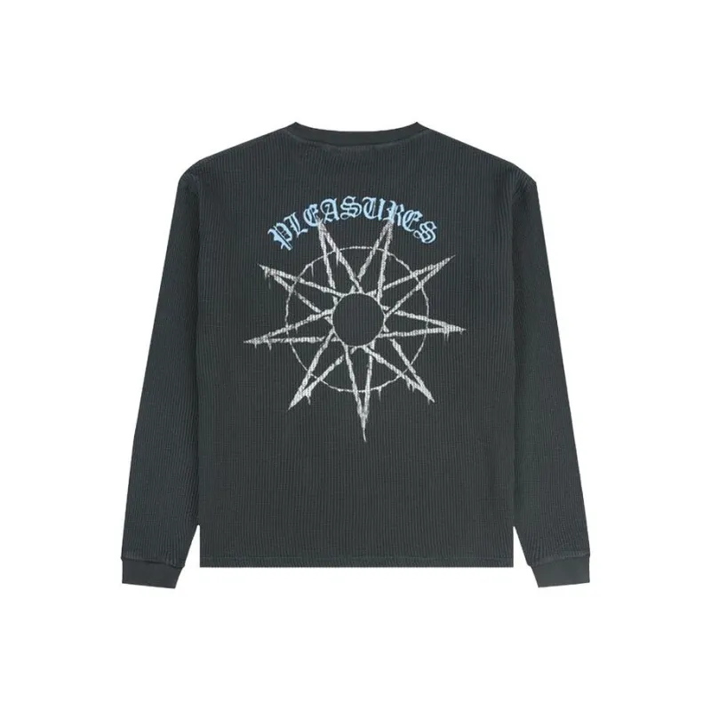 PLEASURES X Slipknot Spit Thermal Long Sleeve-0