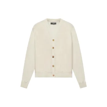 AMIRI Leather Front Cardigan