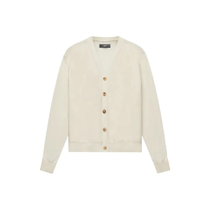 AMIRI Leather Front Cardigan-0