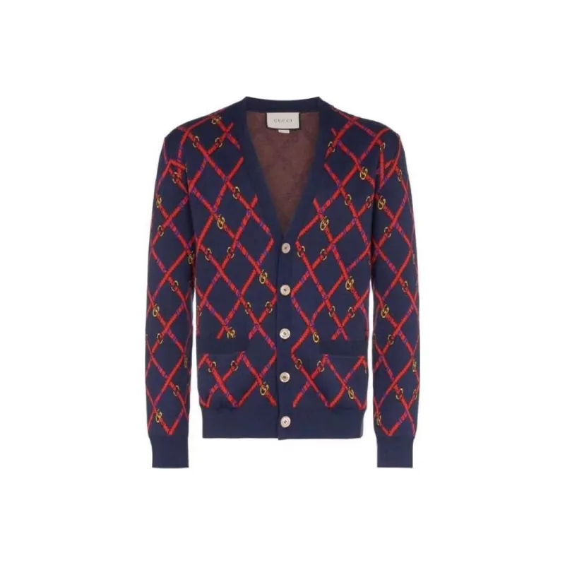 GUCCI SS23 Sweater Unisex Marine Blue-0