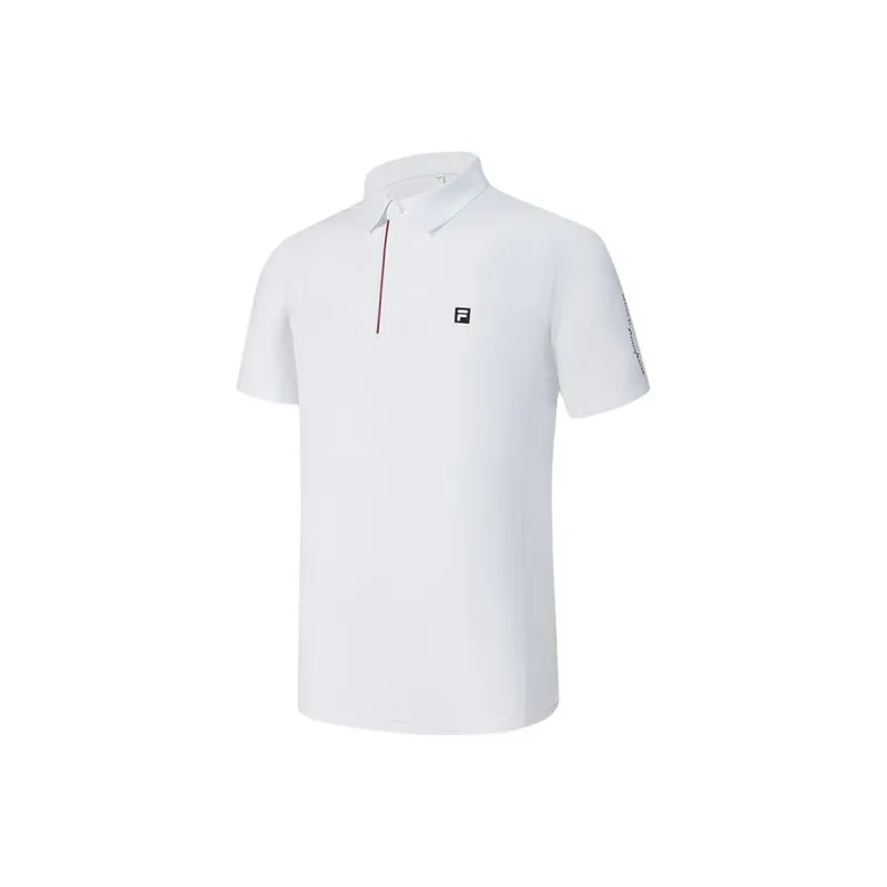 FILA Golf Series Polo Shirt Men's Jade White-0