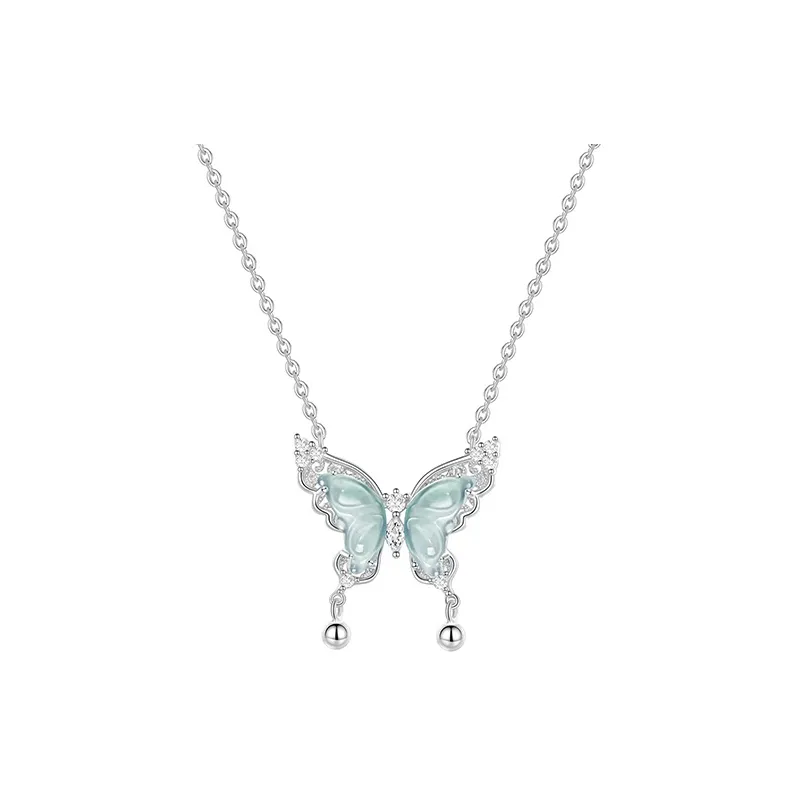 Yagu Ice Glutinous Necklaces Women's-0