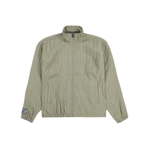 PLEASURES Rescue Pleated Track Jacket