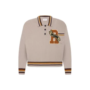 RHUDE Cashmere Sweaters Men Umber